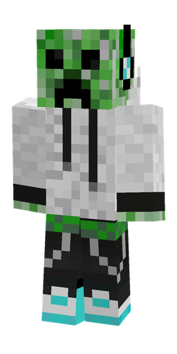 Black skin: body, front render