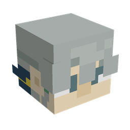 Blue skin: head render