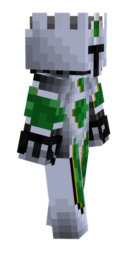 Black skin: body, right side render