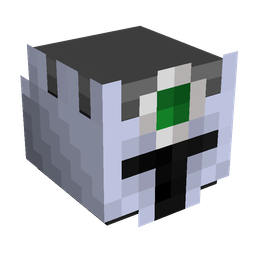 Black skin: head render