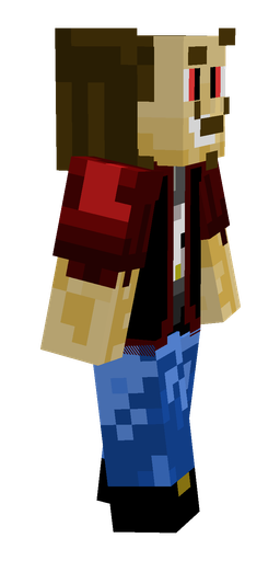 Black skin: body, right side render