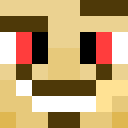 Black skin: face render