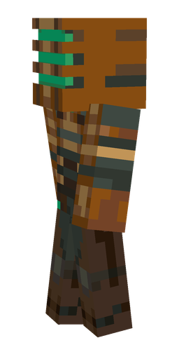 Black skin: body, left side render