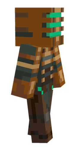 Black skin: body, right side render