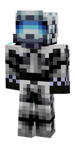 Black skin: body, front render