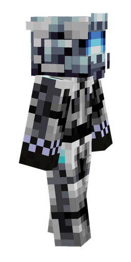 Black skin: body, right side render