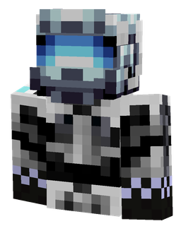 Black skin: bust render