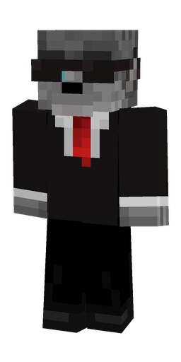 Black skin: body, front render