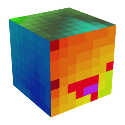 Blue skin: head render