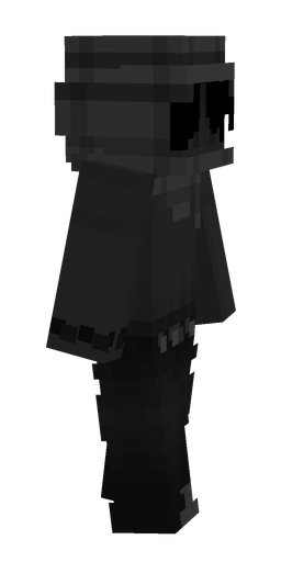 Black skin: body, right side render