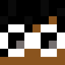 Black skin: face render