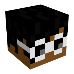 Black skin: head render