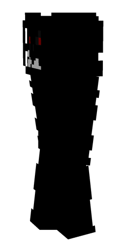 Black skin: body, left side render
