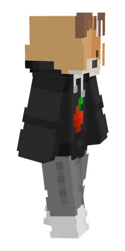 Black skin: body, right side render