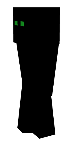 Black skin: body, left side render