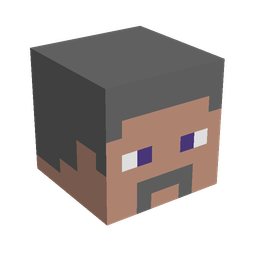 Black skin: head render