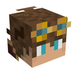 Black skin: head render