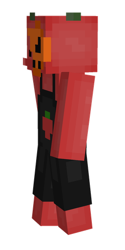 Black skin: body, left side render