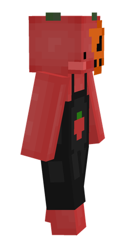 Black skin: body, right side render