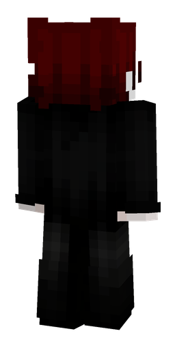 Black skin: body, back render