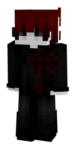 Black skin: body, front render