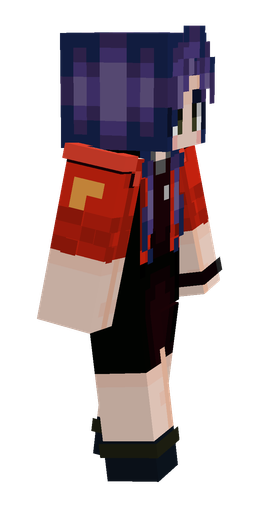 Black skin: body, right side render
