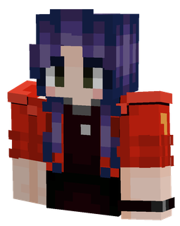 Black skin: bust render