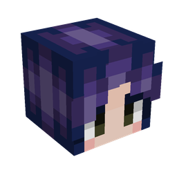 Black skin: head render