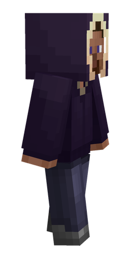 Black skin: body, right side render