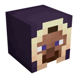 Black skin: head render