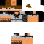 Brown skin: raw texture render