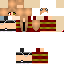 Classic skin: raw texture render