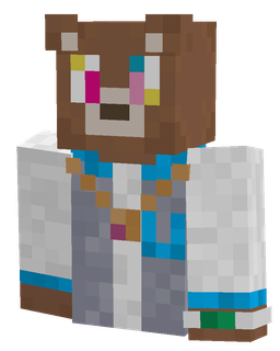 Blue skin: bust render