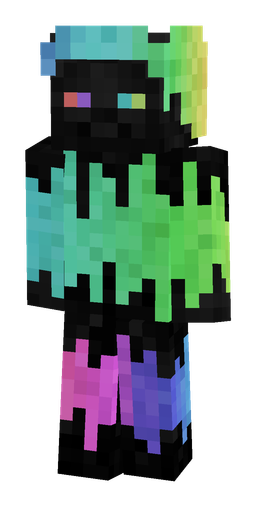 Black skin: body, front render