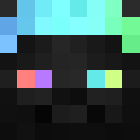 Black skin: face render