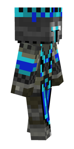 Black skin: body, right side render
