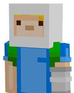 Blue skin: bust render