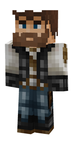 Black skin: body, front render