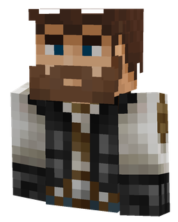 Black skin: bust render