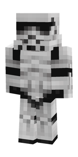 Black skin: body, front render