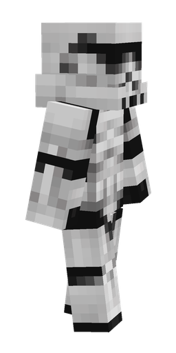 Black skin: body, right side render