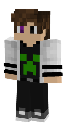 Black skin: body, front render