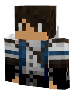 Black skin: bust render