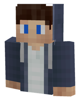 Blue skin: bust render