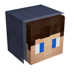 Blue skin: head render