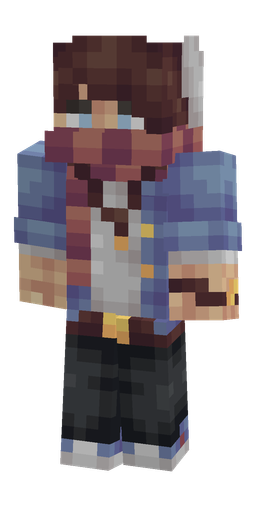 Black skin: body, front render