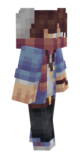 Black skin: body, right side render