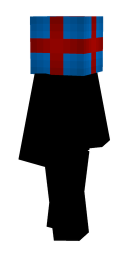 Blue skin: body, right side render