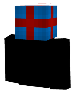 Blue skin: bust render