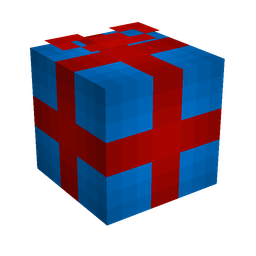 Blue skin: head render